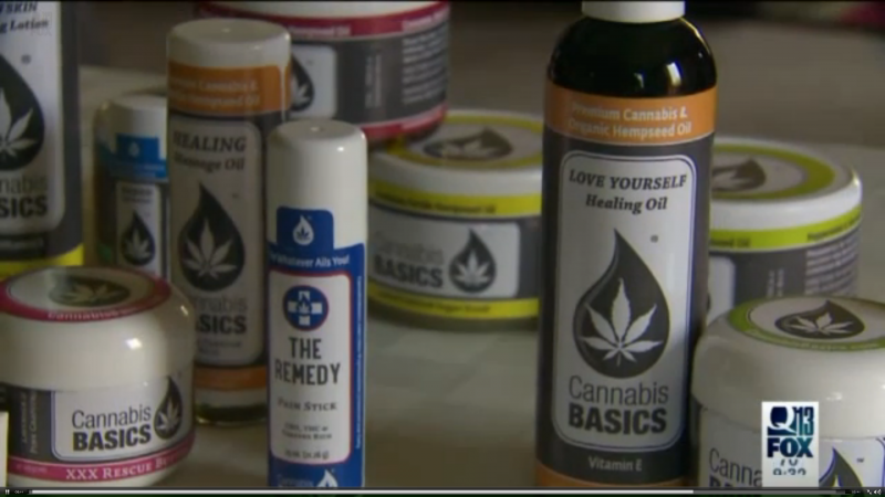 Q 13 Fox News, marijuana is the new pain reliever