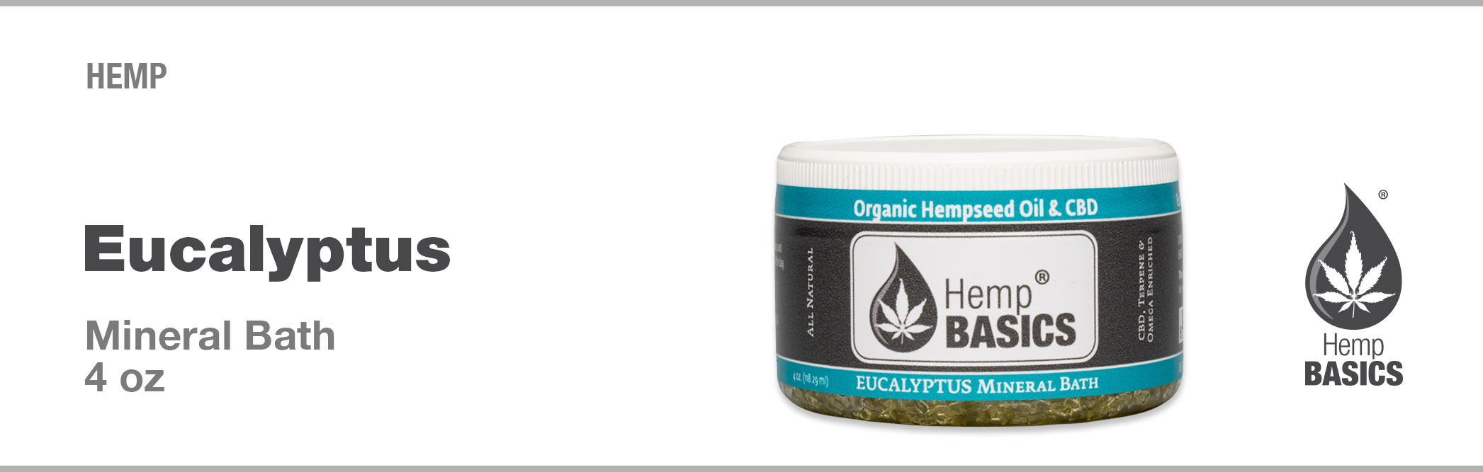 HEMP Eucalyptus Mineral Salt